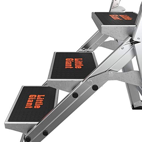 Little Giant Ladders, Safety Step, 3-Step, 3 Foot, Step Stool, Aluminum, Type 1A, 300 lbs Weight Rating, (10310BA) 13