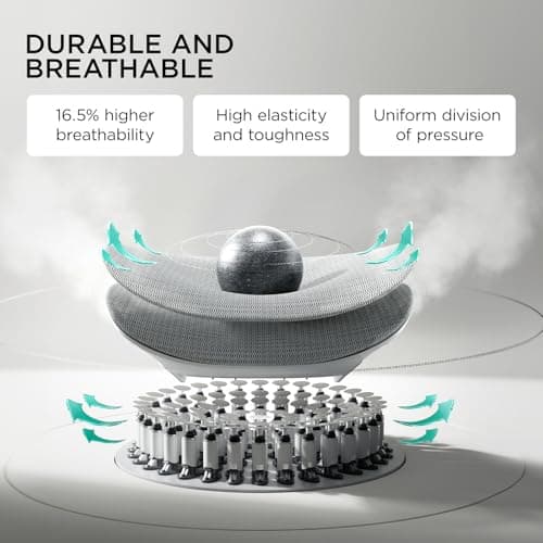 Hbada E3 Pro Ergonomic Office Chair, Big and Tall Office Chair - with 3-Zone Dynamic Lumbar Support, 4D Adjustable Headrest, 6D Adjustable Armrests, Swivel, Black(No Footrest) 6