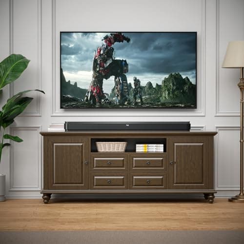 MAGNEMA 2.1ch 120W Sound Bar for TV with Dolby Audio and Dual Built-in Subwoofers, Bluetooth TV Speaker Soundbar with HDMI-ARC, RCA and Optical Connectivity, Enhanced Clarity and Balanced Bass, Black 8