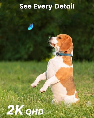 AOSU Solar Camera Security Outdoor - 100% Wire-Free Security Cameras Wireless Outdoor for Home Surveillance with Fixed Solar Panel, 360° Panoramic View, Human Auto Tracking, 2K Color Night Vision 6