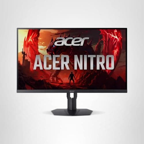 acer Nitro 27” WQHD 2560 x 1440 Gaming IPS MiniLED Monitor | AMD FreeSync Premium | 320Hz Refresh Rate | Up to 0.5ms | AdobeRGB 99% | 1 x Display Port 1.4 & 2 x HDMI 2.1 Ports | XV275U F3biipprx 14
