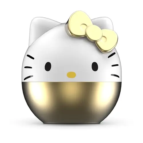 Hello Kitty Gold USB Tabletop Humidifier - 2 Mist Modes, Adorable Design, Perfect for Personal Spaces