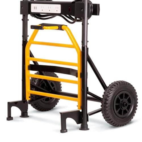 Mule 52000-01 300 lbs. Capacity Hand Truck 5-in-1 Mobile Workshop with Integrated 3-Speed Fan and LED Light 13