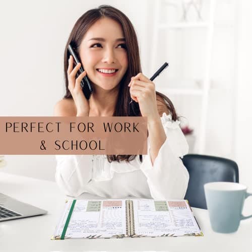 Beautiful To Do List Notebook - Aesthetic Daily Planner to Easily Organize Your Tasks And Boost Productivity - Stylish Undated Planner And School or Office Supplies For Women 3