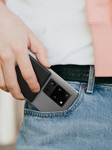 Auskang Slim Portable Charger with Built in Cable - Ultra Thin Power Bank Compatible with iPhone 15 Series Samsung Galaxy/Note Google Pixel and Other Android USB-C Smartphones 4