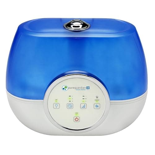 PureGuardian H4810AR Ultrasonic Warm and Cool Mist Humidifier for Bedrooms, Quiet, Filter-Free, 120 Hr, 2 Gal Treated Tank Surface Resists Mold, Pure Guardian Humidifier with Essential Oil Tray 6