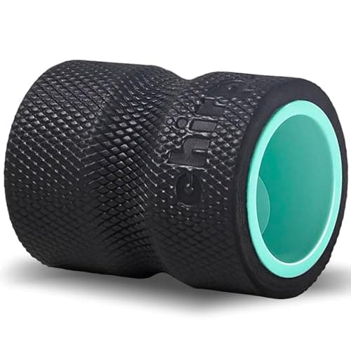 Chirp Wheel Foam Roller – Targeted Back & Neck Relief, Lumbar Spine Stretcher, Spinal Decompression Back Stretcher, Massage Roller with Density Foam for Physical Therapy, Supports 500lbs, 4-Inch Mint
