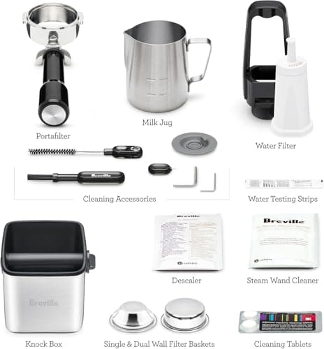 Breville Oracle Espresso Machine BES980XL, Brushed Stainless Steel 10