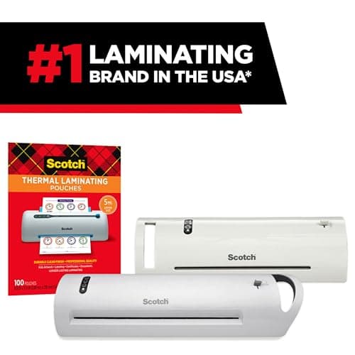 Scotch Thermal Laminator, Extra Wide 13 Inch Input, Ideal for Teachers, Small Offices, or Home (TL1302X) 5