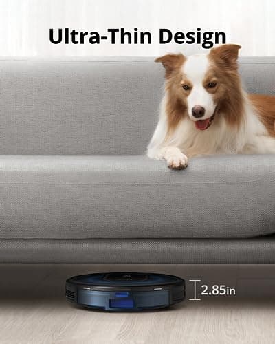 eufy G30+, Self-Emptying Robot Vacuum, 2,000Pa Suction Power, WiFi Connected, Planned Pathfinding, Ultra-Slim Design, Perfect for Daily Cleaning (Renewed) 5