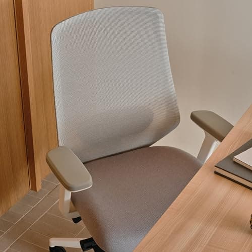 Branch Ergonomic Chair Pro - Mesh Office Chair with 14 Points of Adjustment - Height, Depth & Tilt Adjustable - 5D Armrests - Forward Tilt, Smooth Recline, and Lumbar Support - Shore 5