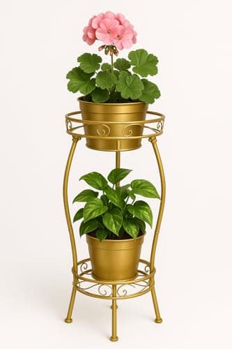 Kavlium Plant Stand Indoor Outdoor（gold）