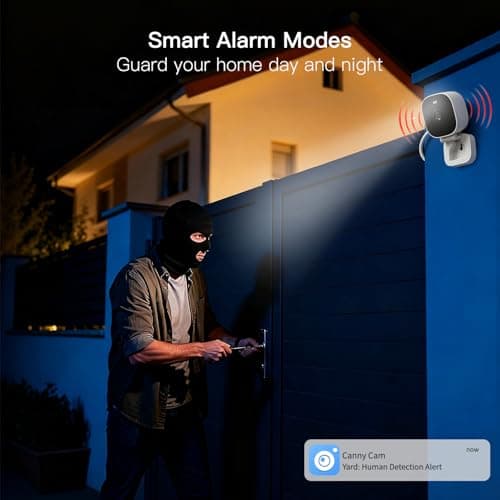 VIMTAG 5G/2.4G 4MP Cameras for Home Security-Outdoor/Indoor Camera for Dog/Cat/Pet/Nanny/Baby, Wired, Color Night Vision, Free AI Detection, 2-Way Audio, 24/7 SD Recording,Support Alexa Cloud SD Card 6