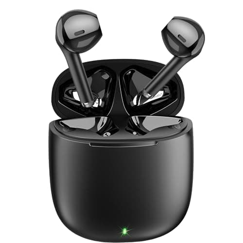 for Samsung Galaxy Wireless Earbuds S23 S24 S25 Ultra A35 A15 for iPhone 16 Pro 15 True Bluetooth 5.4 Headphones Ear Buds Noise Canceling in Ear Earphones,Deep Bass HiFi Stereo,Sweat Resistant,Mic