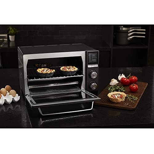 Calphalon Quartz Heat Countertop Toaster Oven, Stainless Steel, Extra-Large Capacity, Black, Dark Gray 7