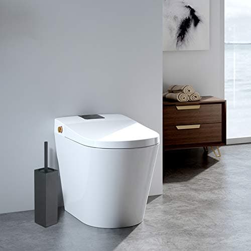 Stainless Steel Toilet Bowl Brush and Holder for Bathroom Storage Organization 5