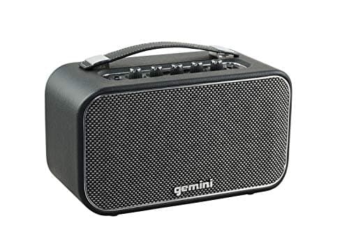 Gemini GTR300 Portable BTTERY Powered BLU SPK,Black