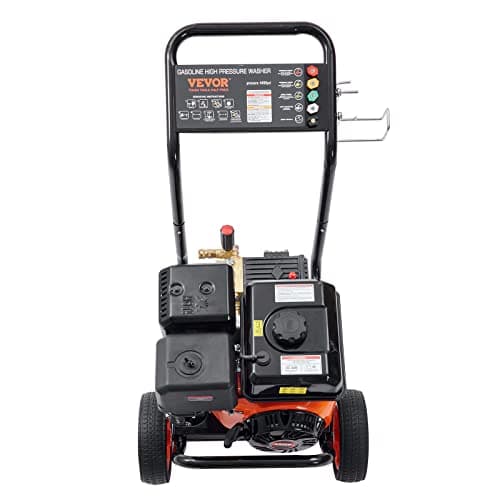 VEVOR Gas Pressure Washer, 4400 PSI 4.0 GPM, Gas Powered Pressure Washer with Copper Pump, Spray Gun and Extension Wand, 5 Quick Connect Nozzles, for Cleaning Cars, Homes, Driveways, Patios 11