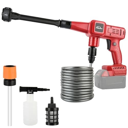 AUTOJARE Cordless Pressure Washer Compatible with Milwaukee m18