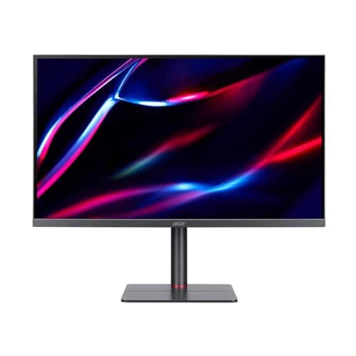 Acer Nitro XV275K P3 27″ 4K UHD Mini‑LED Gaming Monitor (UM.HXXAA.301) – 3840×2160, 160 Hz Refresh, 1 ms GTG, VESA DisplayHDR1000, 99% Adobe RGB, FreeSync Premium Pro, USB‑C/HDMI/DisplayPort (Renewed)