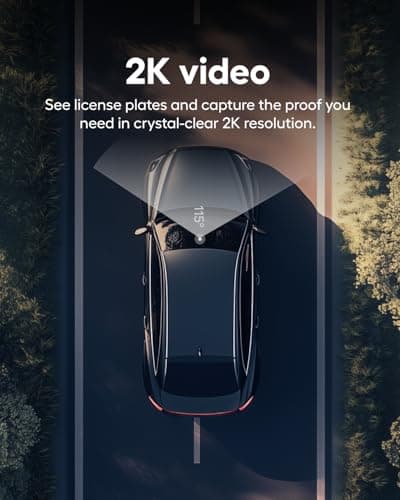 Nexar Beam2 Dash Cam 2K QHD LTE Connected Unlimited Cloud Storage Live Streaming Parking Mode Night Vision Front Dash Cam 64GB Internal Storage 1 Year Nexar Connect Subscription Included 7