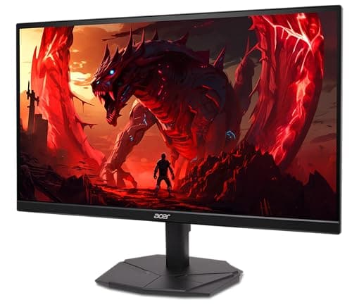 acer Nitro 24.5 Inch Full HD 1920 x 1080 ZeroFrame Design PC Gaming Monitor | AMD FreeSync Premium | Up to 280Hz Refresh | 1ms (VRB) | One Display Port 1.4 and Two HDMI 2.0 Ports | KG251Q Z1biip 9