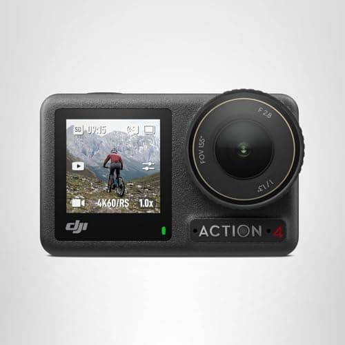 DJI Osmo Action 4 Standard Combo, 4K/120fps Waterproof Action Camera with a 1/1.3-Inch Sensor, Stunning Low-Light Imaging,10-bit & D-Log M Color Performance, Long-Lasting 160 Mins, Outdoor Camera 11