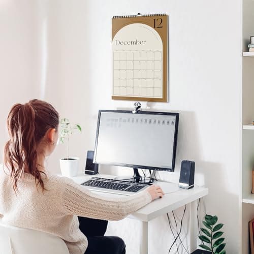 Aesthetic 2024-2025 Wall Calendar - Runs from January 2024 Until July 2025 - The Perfect Wall Hanging Calendar Planner for Easy Organizing 7