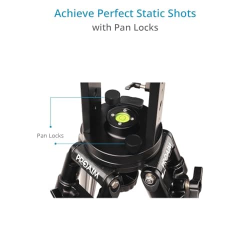 PROAIM 10' Wave-2 Jib Crane for Camera/Gimbals/Pan Tilt Heads. Includes 100mm Bowl with 75mm Bowl Adapter. for DSLR Video Camera Setups up to 25kg / 55lb (P-WV-2PL) 7
