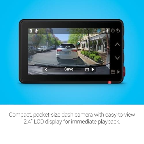 Garmin Dash Cam™ X210, Compact 1440p HD Dash Cam with a 140-degree Field of View, Built in Clarity™ Polarizer, Voice Controlled, GPS, 2.4” Display, Automatic Recording 5