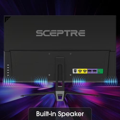 Sceptre New IPS 24-inch Gaming Monitor 180+Hz DP x2 HDMI x2 1ms 100% sRGB Build-in Speakers Machine Black 2026 (E248B-FPT168 Series) 6