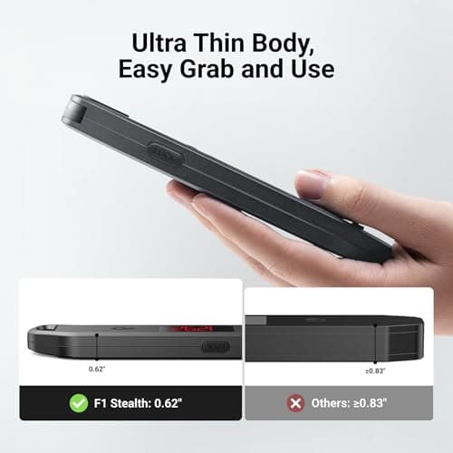 Professional Digital Meat Thermometer, 1 Sec Instant Read, ±0.5℉ Accuracy NIST&NSF Certified Food Thermometer, Auto-Rotate Bright LED Screen, Highly Waterproof Cooking Thermometer for Grill BBQ, Black 10