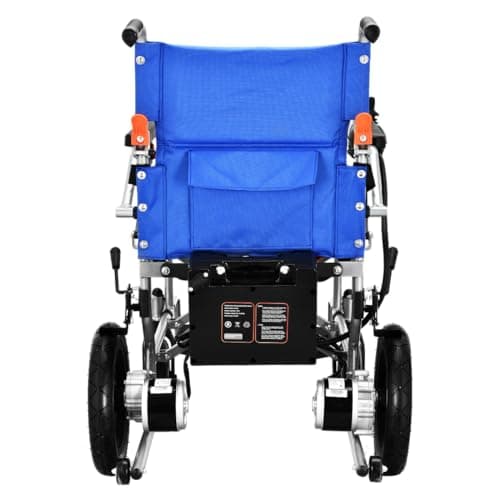 Klano KL20- Lightweight (Only 40lbs) Foldable Electric Wheelchair for Seniors - 2x250W Motor Power - Travel Size - Airline Approved - User Friendly - Long Range - 12 mi Cruise Range (Model3) 7