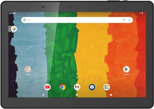 YYSWIE 10.1" Android 13 Tablet with Stylus Pen | 6GB RAM 32GB ROM 128GB Expand | Quad-Core CPU, 5000mAh Battery | IPS HD Display | Kid-Friendly & Work Tablet with Screen Protector (D10)