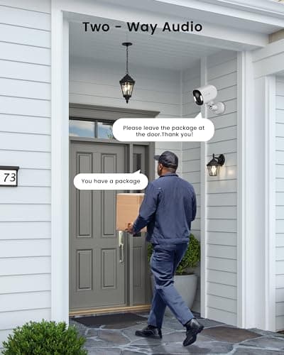 Swann Xtreem 4K 2Pack Wireless Security Cameras with 32GB Micro SD & Cloud Storage, Indoor & Outdoor Surveillance, Ideal for Baby Monitor & Home, 2-Way Talk, Wi-Fi, No Monthly Fee, 4KXTRMPK2-GL 5