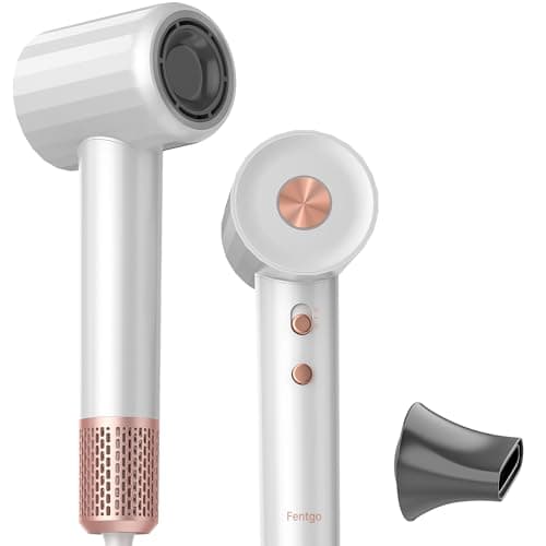 Fentgo High Speed Hair Dryer with Diffuser for Women (TD2206) (Off-White)