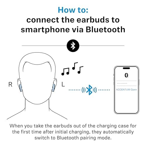 Sennheiser ACCENTUM Open Wireless Earbuds - Open Ear Buds Design, Dynamic Sound & Bluetooth 5.3, IPX4 Splash Protection, 28 Hours Battery Life, USB-C Charging Case, Music, Phone Calls, Travel, Pink 10