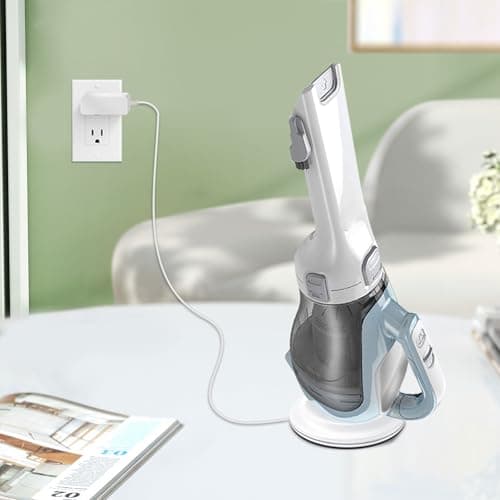 Charger for Black and Decker CHV1410L Dustbuster Cordless Handheld Vacuum Replacement for Black and Decker Power Adapter Supply P/N 90571555-09 7