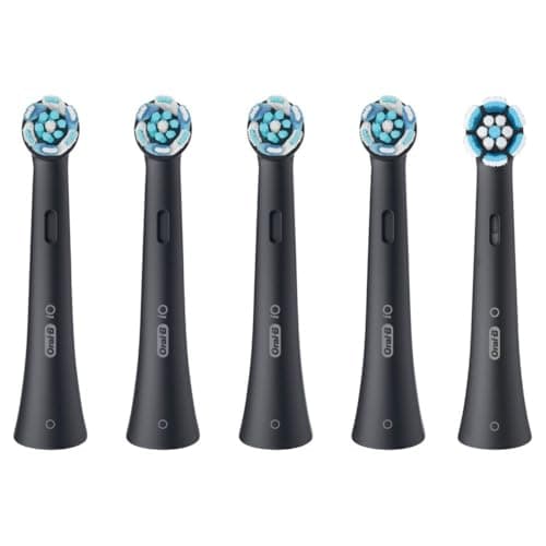 Oral-B iO Ultimate Clean Replacement Brush Heads, 5 Count, 4 Ultimate Clean + 1 Gum & Sensitive Black 11