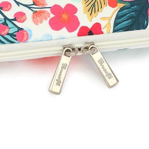 Canvaslife Garden Rose Waterproof Patten Laptop Sleeve 14 inch 14.0 inch Laptop case Bag 6