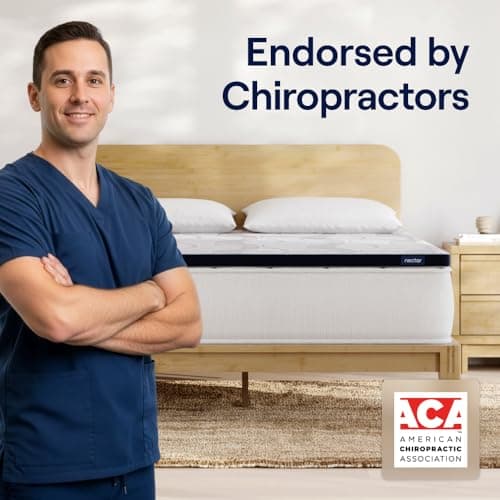 Nectar Soft Mattress Topper - Twin - 2" Gel Memory Foam Mattress Topper - Breathable & Comfortable - Back Pain Relief 7