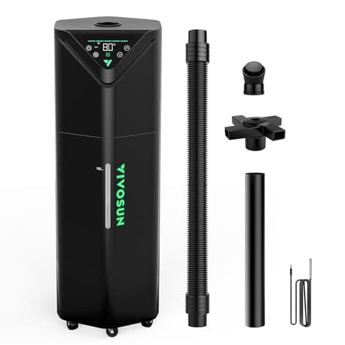 VIVOSUN AeroStream H19 Intelligent Environmental 19L Humidifier with Temp & Humidity Probe, Top Control Panel, Smart Remote Control, Designed Specifically for Use with Grow Tents