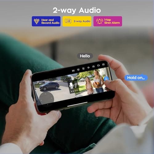 xmartO [Dual-CAM 180+° FOV] 6MP 2-in-1 WiFi 6 Home Security Camera with AI Tracking, Pan Tilt Zoom, 5G Dual Band, Bluetooth Easy Setup (Standalone & Groupable CAM) 7