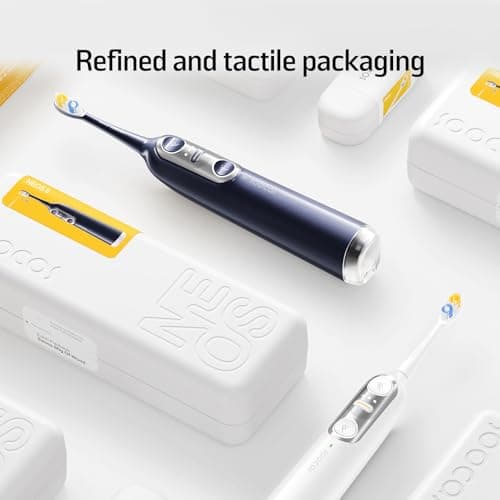 Soocas NEOS II - Sonic Electric Toothbrush and Water Flosser, Cordless Oral Irrigator, Electric Toothbrush for Adults, Portable Water Flosser, Superior Plaque Removal, Dark Violet 9