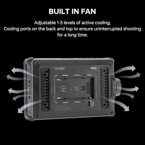 VILTROX DC-A1 Camera Monitor 7'' Touchscreen Camera Field Monitors,2800nits 4K HDMI in/Out,DSLR External Monitor Kit Sunshade Hood,Waveform&Vectorscope,Peaking Focus Assist,3DLUT,False Color Function 8