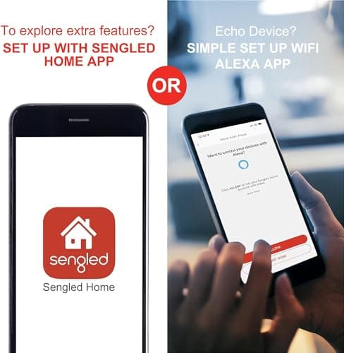 Sengled WiFi Light Bulb - Smart Bulbs That is Compatible with Google Assistant, A19 Daylight (5000K) - No Hub Required, 800LM 60W High CRI)60 Equivalent, 4 Count (Pack of 1) 8