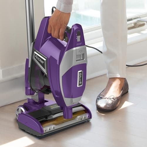 Shark ZS351 Rocket Corded Ultra-Light Vacuum with Zero-M Anti-Hair Wrap Technology, XL Dust Cup, Hand Vacuum Mode, & Swivel Steering, Plum Purple 6