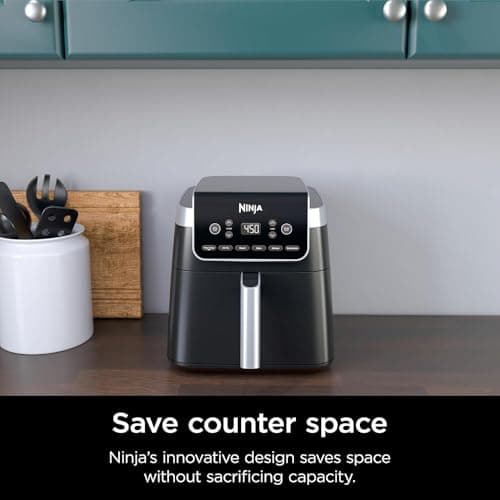 Ninja AF181 Air Fryer Pro XL 6in1 6.5Q Max Crisp Technology Nonstick Basket (Renewed) Bundle with 2 YR CPS Enhanced Protection Pack 8