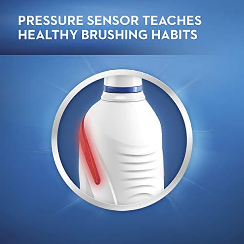 Oral-B Kids Electric Toothbrush with Coaching Pressure Sensor and Timer, Rechargeable Toothbrush with Brush Head, Sparkle & Shine 9