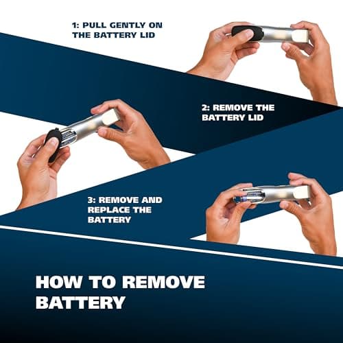 Wahl Groomsman Battery Operated Facial Hair Trimmer for Beard & Mustache Trimming Including Light Detailing and Body Grooming – Model 9906-717V 5